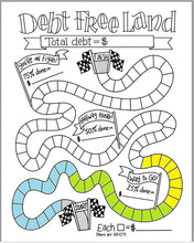 Debt Free Land Tracking Chart