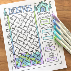 Debtris Tracking Chart