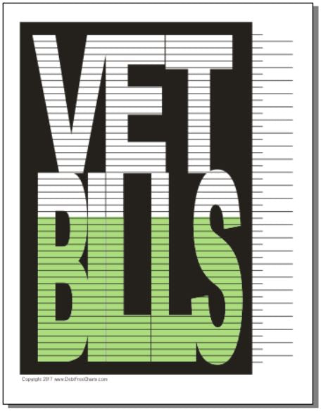 Vet Bills Tracking Chart