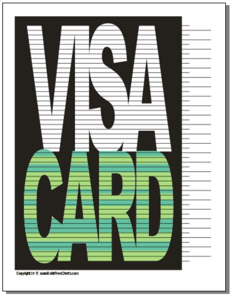 Visa Tracking Chart