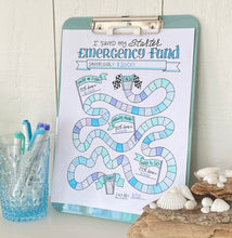 I Saved my Starter Emergency Fund Tracking Chart