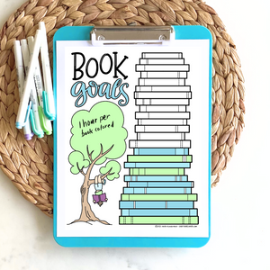 Book Goals - Reading Tracker Set