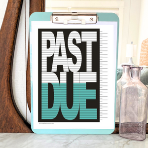 Past Due Tracking Chart
