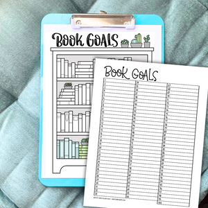 Book Goals - Reading Tracker Set
