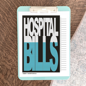 Hospital Bills Tracking Chart