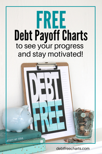 Debt Free Tracking Chart