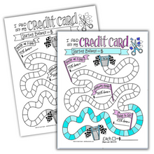 I Paid off my Credit Card Tracking Chart