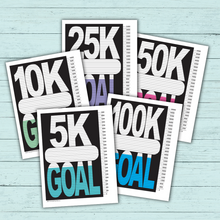 5k - 100k Goal Savings Trackers Set