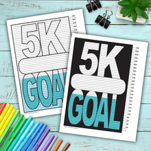 5k - 100k Goal Savings Trackers Set