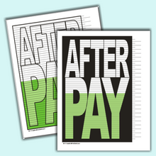 After Pay Tracking Chart