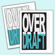 Overdraft Tracking Chart