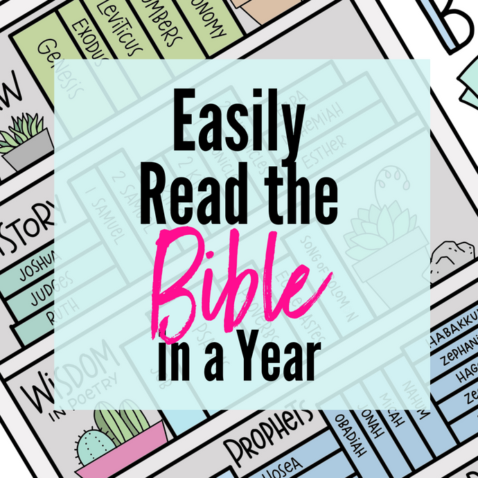 My journey to reading the Bible in less than a year (and how you can too)!