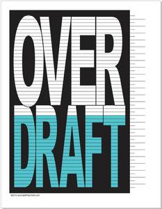 Overdraft Tracking Chart