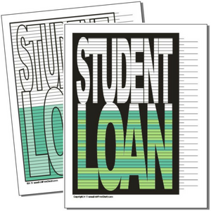 Student Loan Tracking Chart