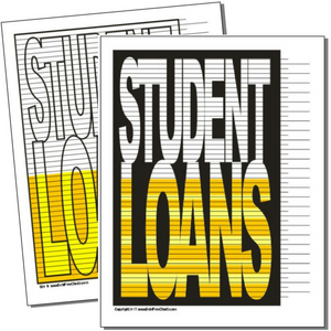 Student Loans Tracking Chart