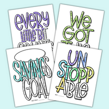 Lettering Charts Bundle