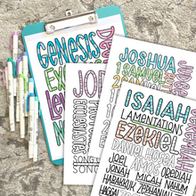 Bible Reading Trackers