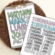 Bible Reading Trackers