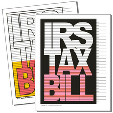 IRS Tax Bill Tracking Chart