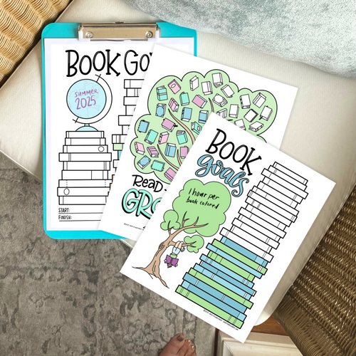 Book Goals - Reading Tracker Set