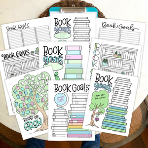 Book Goals - Reading Tracker Set